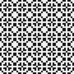 Abstract Cross Pattern Dots Logo generative computational art illustration