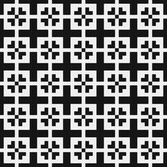 Abstract Cross Pattern Dots Logo generative computational art illustration