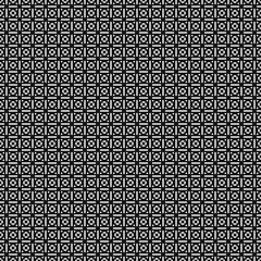 Abstract Cross Pattern Dots Logo generative computational art illustration