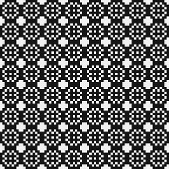 Abstract Cross Pattern Dots Logo generative computational art illustration