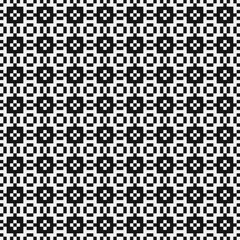 Abstract Cross Pattern Dots Logo generative computational art illustration