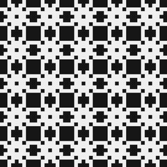 Abstract Cross Pattern Dots Logo generative computational art illustration