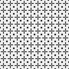 Fototapeta premium Abstract Cross Pattern Dots Logo generative computational art illustration