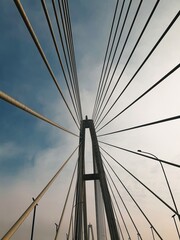 Fototapeta premium bridge over the river