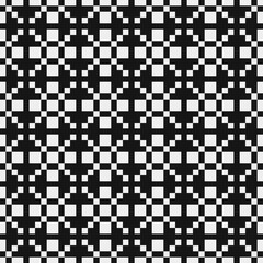 Abstract Cross Pattern Dots Logo generative computational art illustration