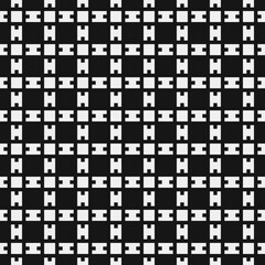 Abstract Cross Pattern Dots Logo generative computational art illustration