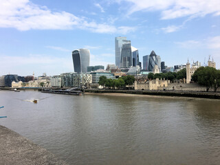 Naklejka premium The River Thames in London