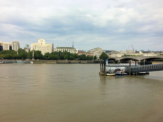 The River Thames in London