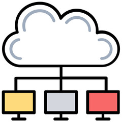 
Cloud computing network sharing, cloud sharing service
