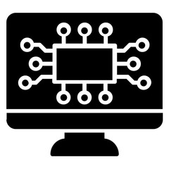 
Application programming interface integration flat icon 
