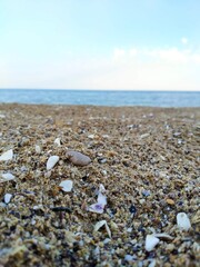 stones on the beach
