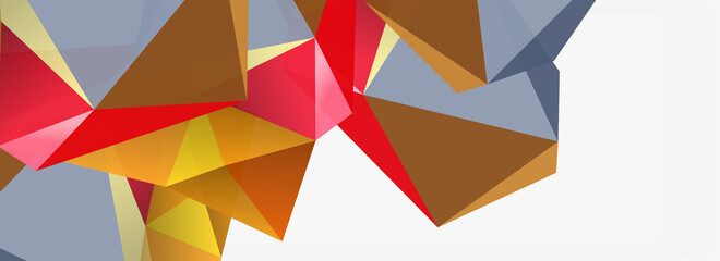 Fototapeta na wymiar 3d mosaic abstract backgrounds, low poly shape geometric design