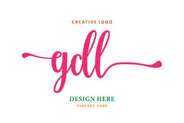 GDL lettering logo is simple, easy to understand and authoritative