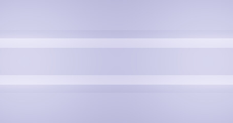 Obraz premium Render with simple lilac background with horizontal lines