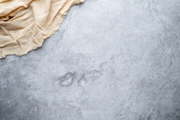 Cement shading and dining food catering background