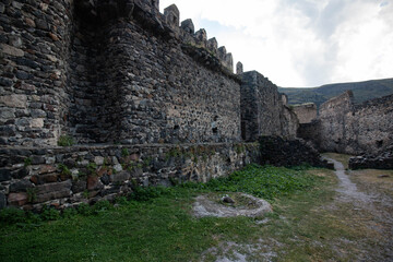 fortress walls of the destroyed fortress