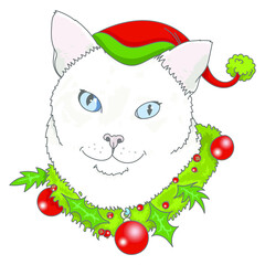 Chat de Noël