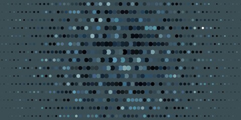 Dark Gray vector backdrop with dots.