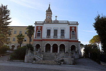 Fototapeta premium Pontecorvo, Italy - October 30, 2020: the Passionist convent