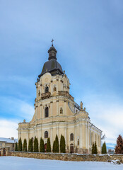 Obraz premium Baroque Trinity Church in Mykulyntsi, Ukraine