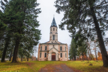 Evangelical Lutheran Church of St. Peter and Paul settlement Toksovo Leningrad region Russia