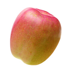 Red apples isolated on white background