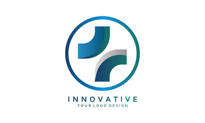 Medical plus icon image, gradient color hospital design template, custom professional logo design