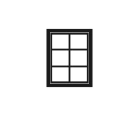Window, Window Icon, Window Clipart, Window Silhouette, Window Symbol Icon Design. Window frames line icon set. Vector illustration.