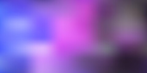 Dark pink, blue vector blur layout.