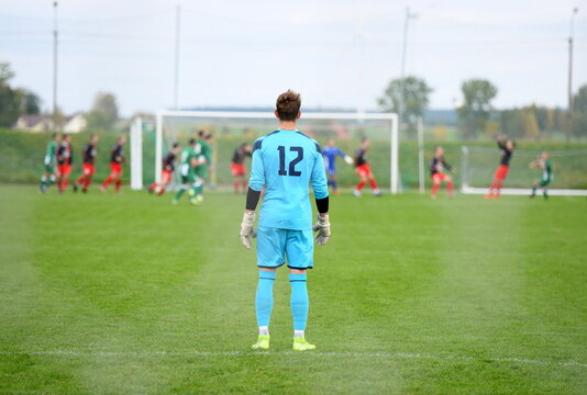 Fototapeta Piłka nożna, bramkarz