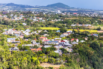 Bras de Pontho et le Tampon, île de la Réunion 