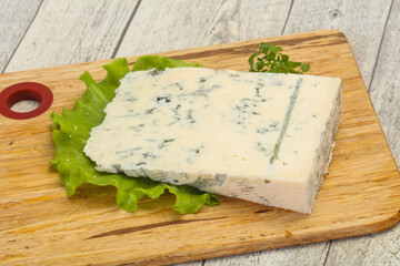 Italian traditional gorgonzola soft cheese