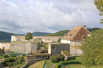 Fototapeta na wymiar Besancon Citadel in France