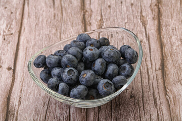 Ripe sweet tasty blueberries heap