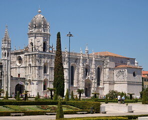 Obraz premium Historic cathedral of Belem, Lisbon - Portugal
