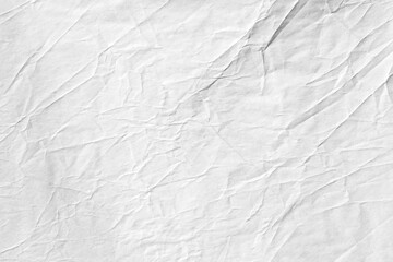 Obraz premium White paper background with crumpled detail texture 