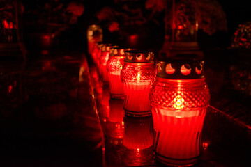 candles in the night