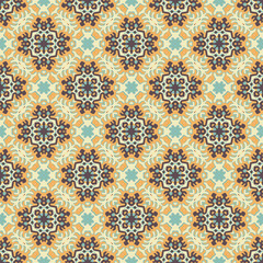 seamless pattern: detailed persian carpet, Oriental carpet seamless pattern