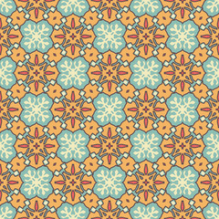 seamless pattern: detailed persian carpet, Oriental carpet seamless pattern