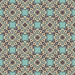 seamless pattern: detailed persian carpet, Oriental carpet seamless pattern