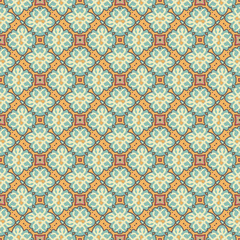 seamless pattern: detailed persian carpet, Oriental carpet seamless pattern