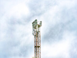 Fototapeta na wymiar mobile phone tower