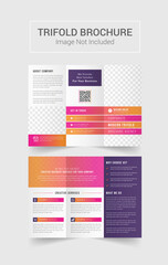 Colorful Business Trifold brochure Template