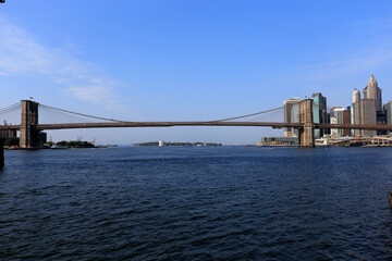 Brooklyn-Bridge, Manhattan, New York City, New York, USA