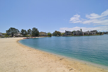アメリカの計画住宅地：フォスターシティの街並み
