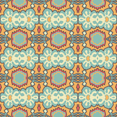 seamless pattern: detailed persian carpet, Oriental carpet seamless pattern