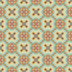 seamless pattern: detailed persian carpet, Oriental carpet seamless pattern