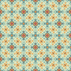 seamless pattern: detailed persian carpet, Oriental carpet seamless pattern