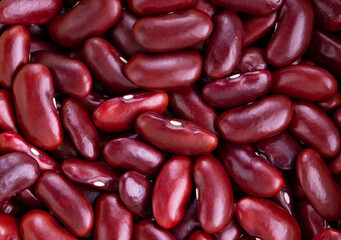 Red beans as pattern background