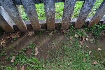 Old house fence in Thailand